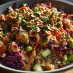 Crunchy Thai Peanut Salad Bowl
