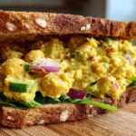 Curried Chickpea Salad Sandwich