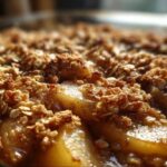Easy Pear Crisp with Oat Topping