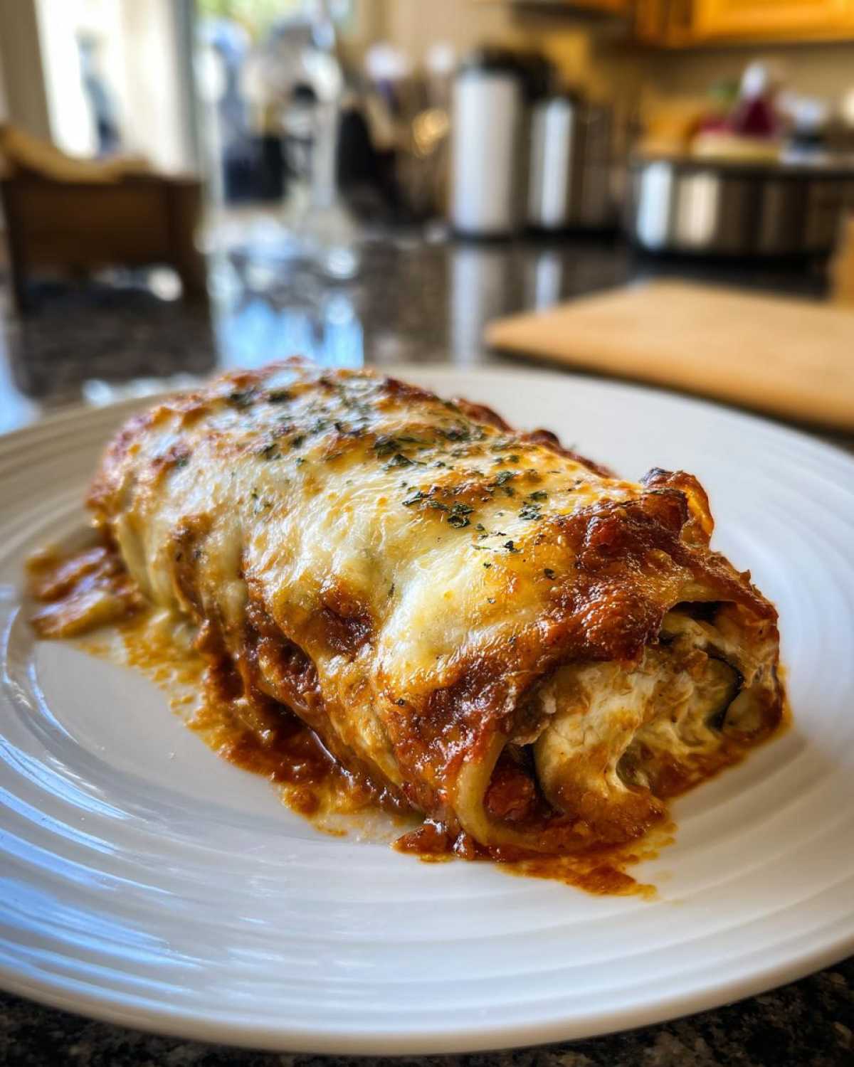 Eggplant Parmesan Rollatini - detail 1