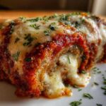 Eggplant Parmesan Rollatini