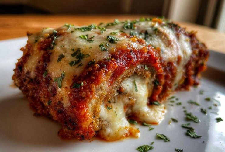 Eggplant Parmesan Rollatini