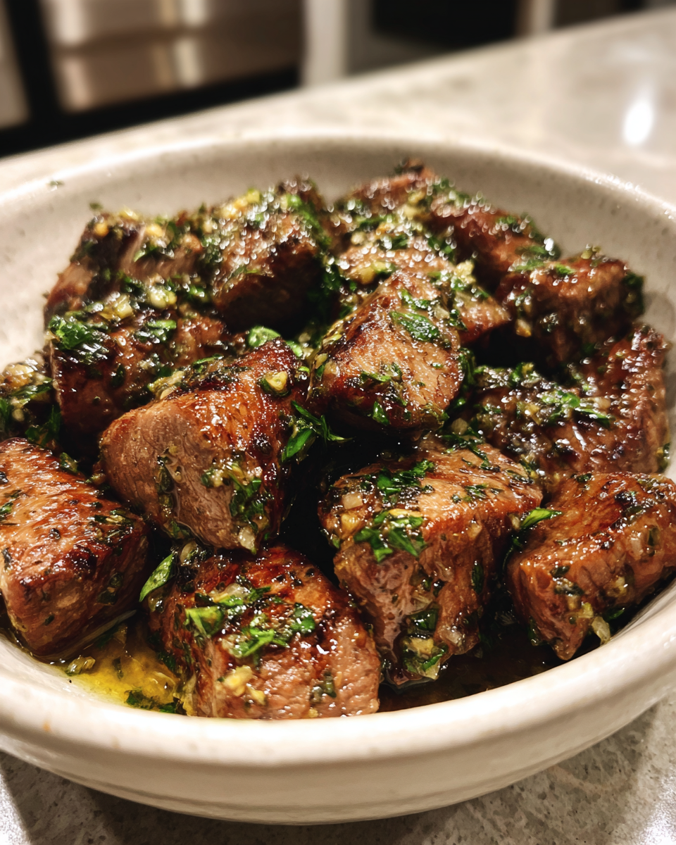 Garlic Butter Steak Bites - detail 2