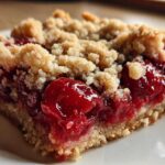 Glazed Cherry Pie Bars