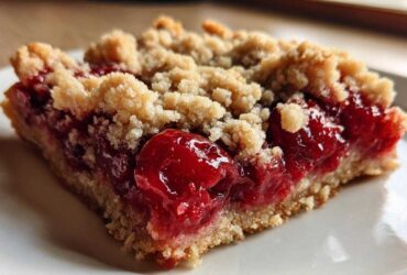 Glazed Cherry Pie Bars