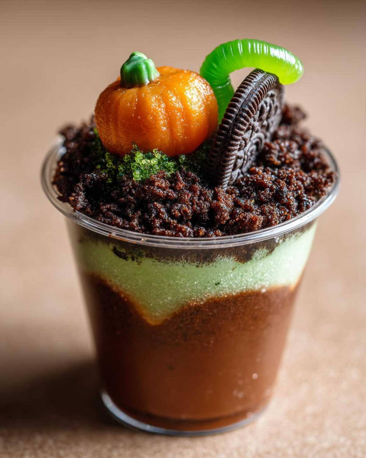 Graveyard Pudding Cups - detail 2