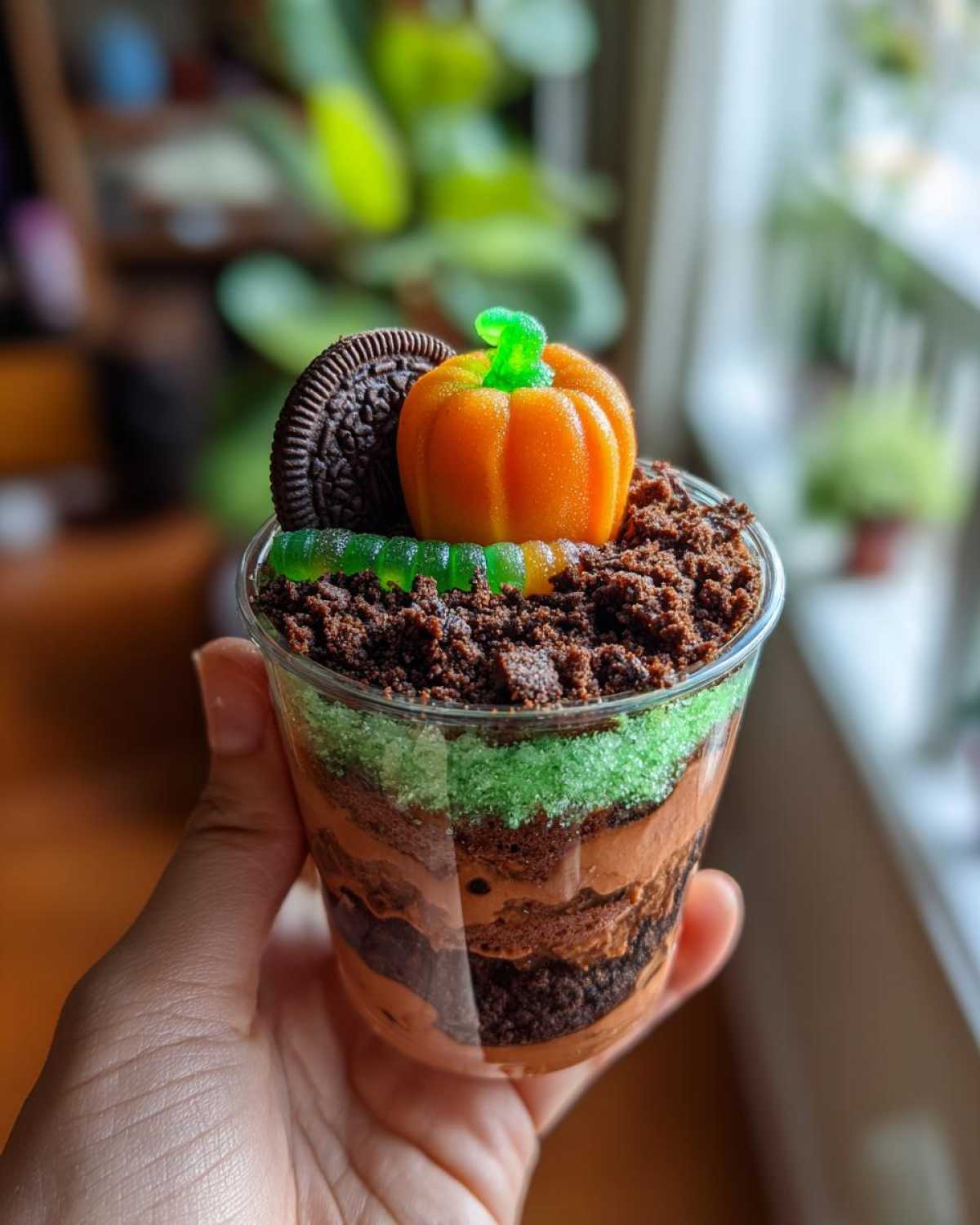 Graveyard Pudding Cups - detail 3