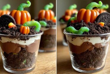 Graveyard Pudding Cups