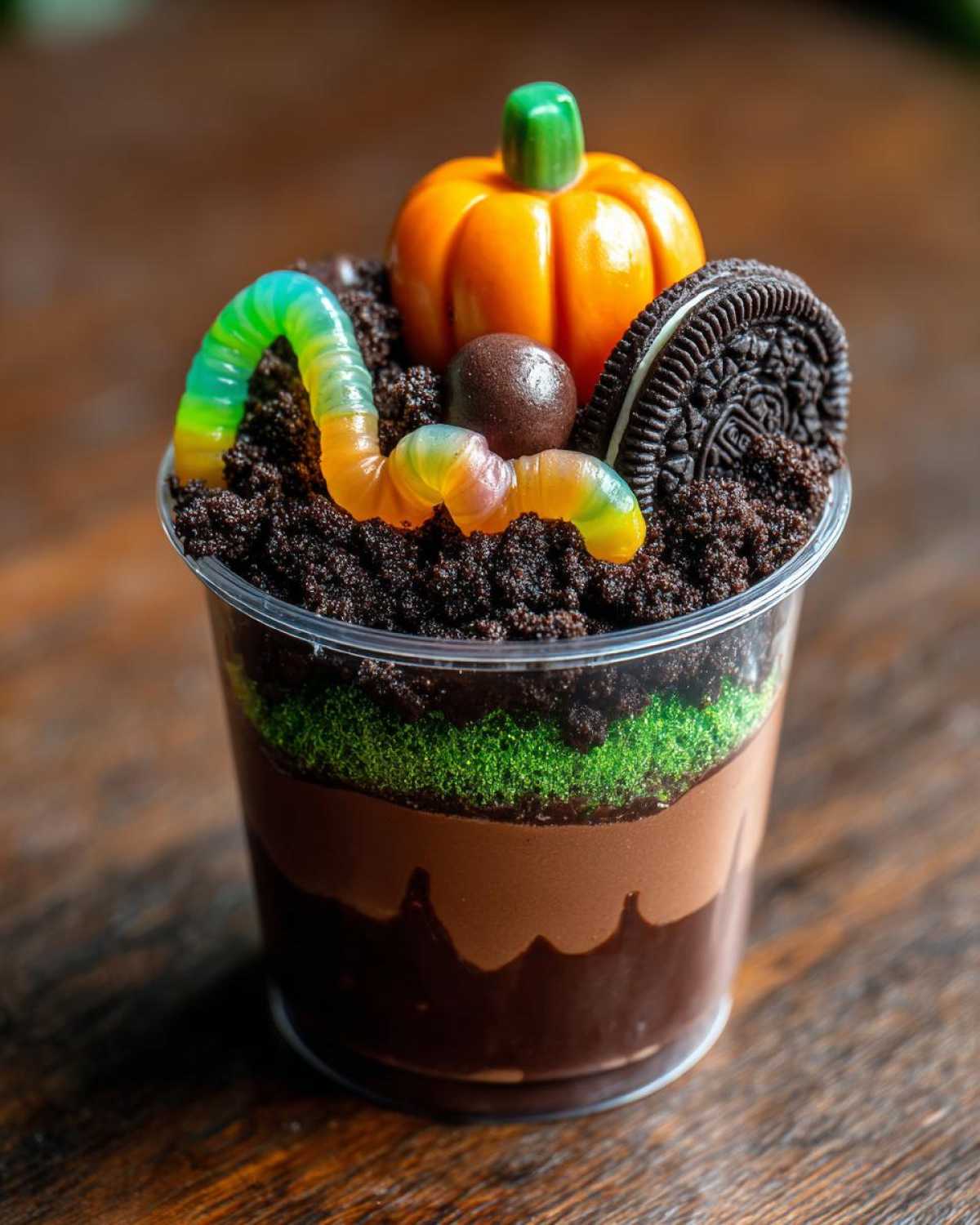 Graveyard Pudding Cups - detail 4
