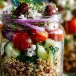 Greek Quinoa Salad Jars