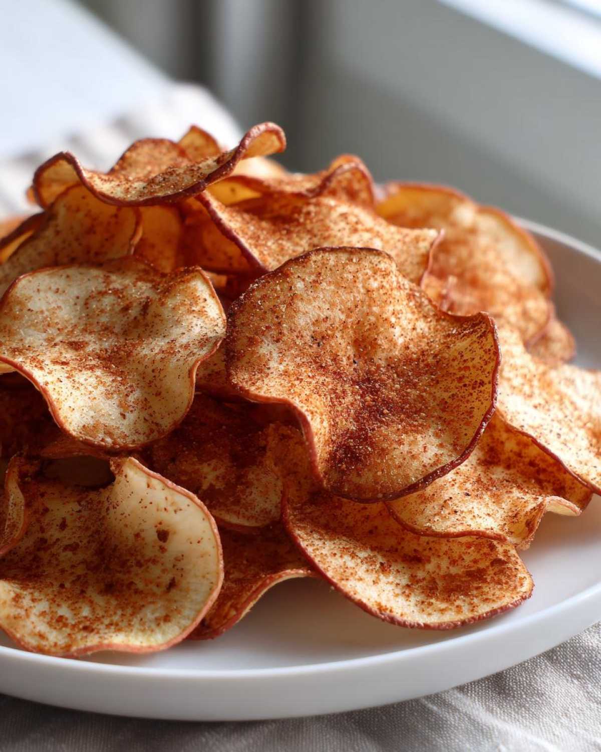 Homemade Apple Chips - detail 1