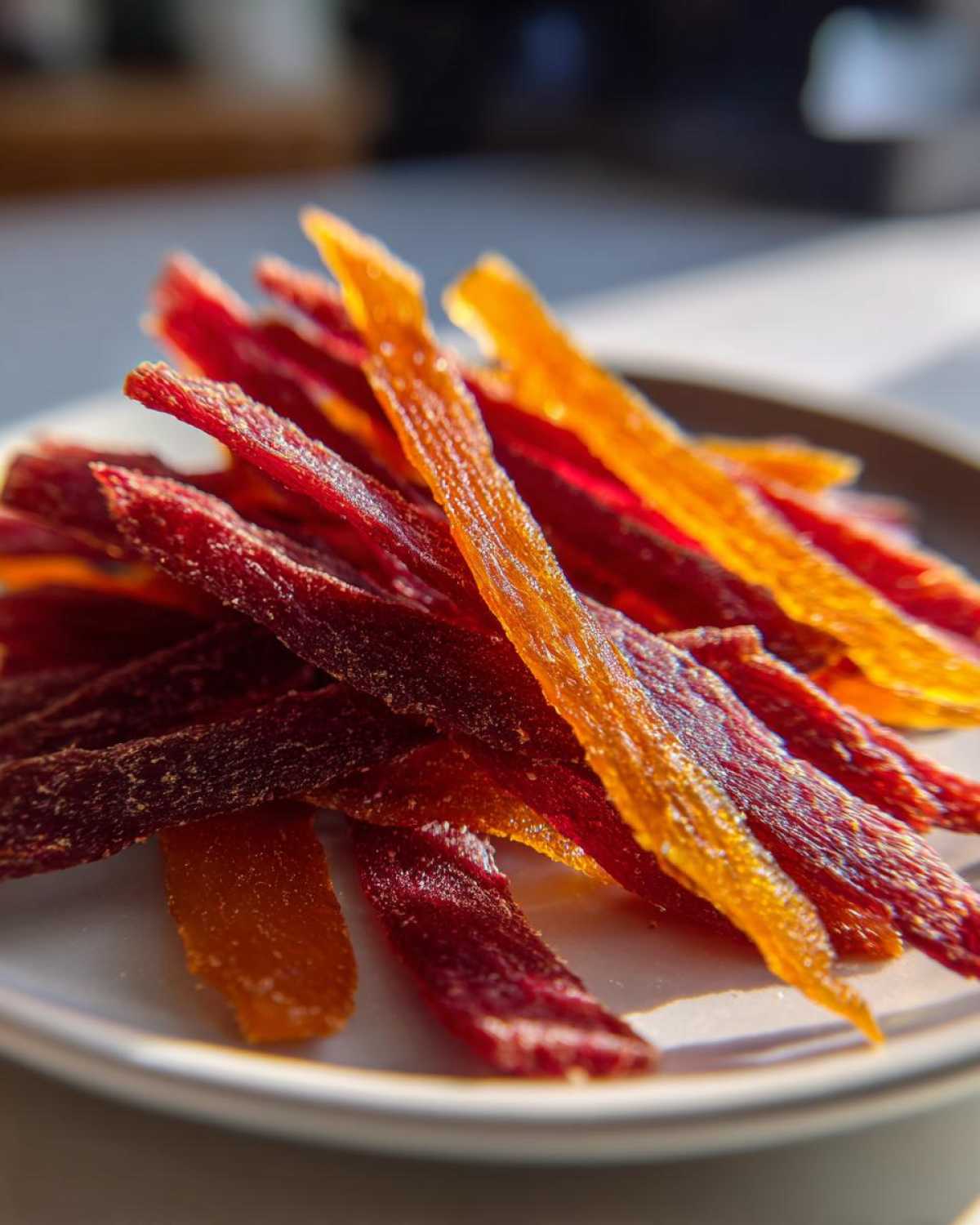 Homemade Fruit Leather - detail 2