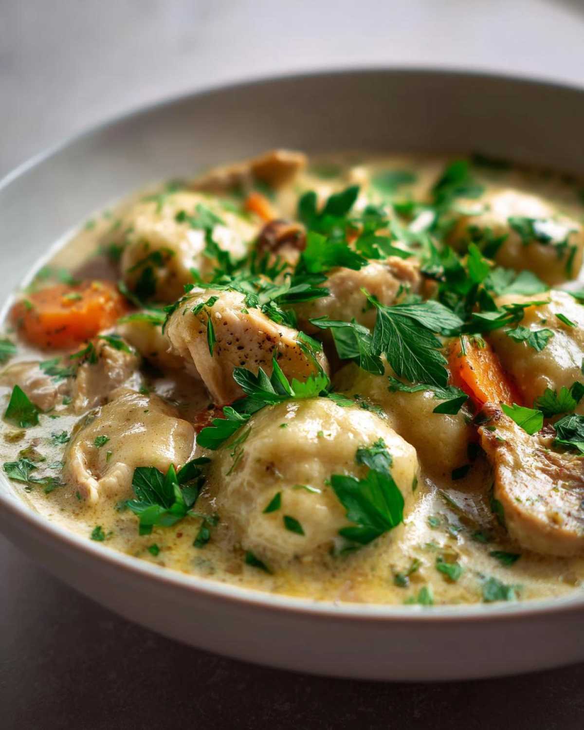 Instant Pot Chicken and Dumplings - detail 3