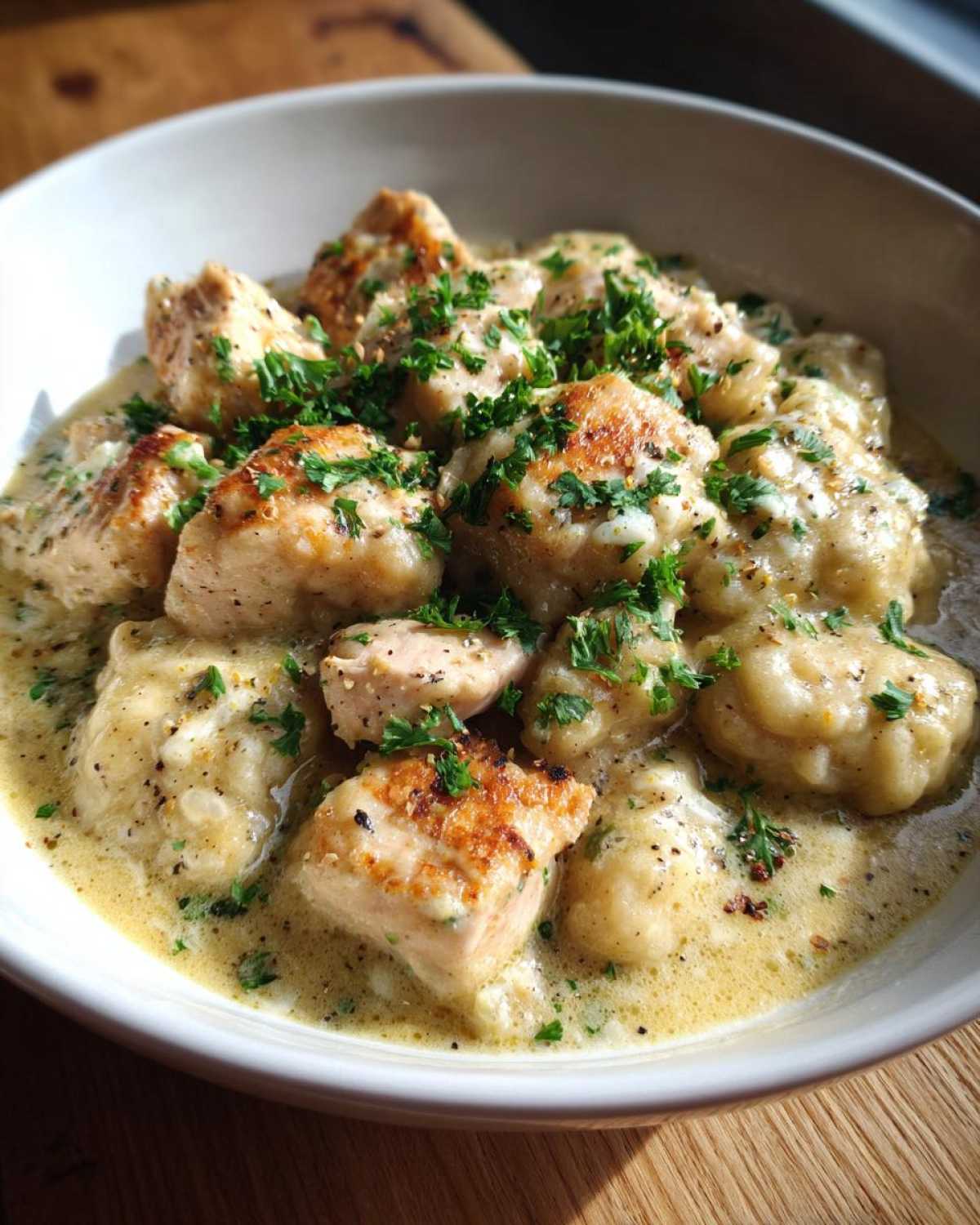 Instant Pot Chicken and Dumplings - detail 4