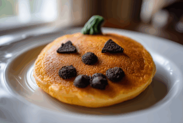 Jack-O-Lantern Pancakes