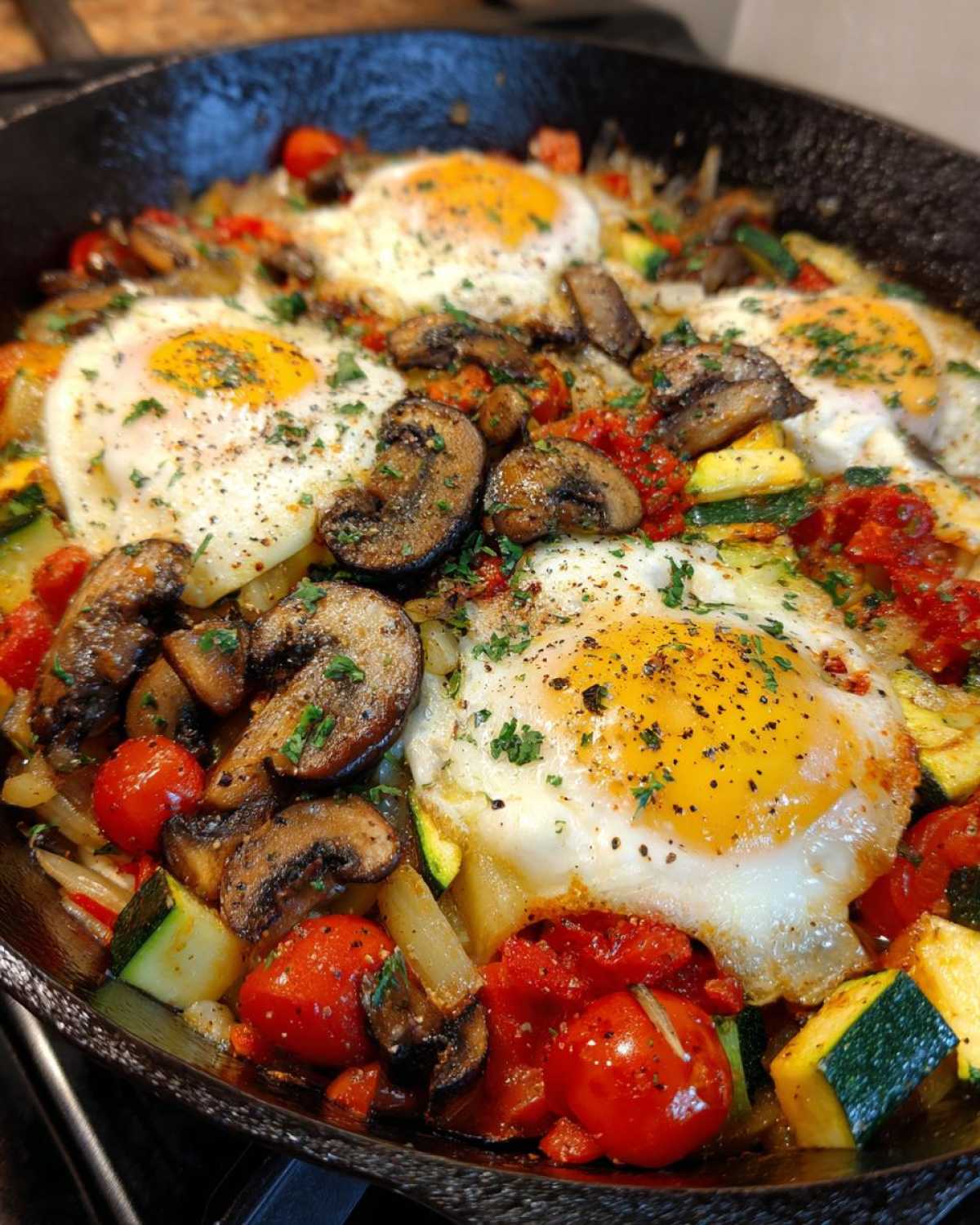 Loaded Veggie Breakfast Skillet - detail 1