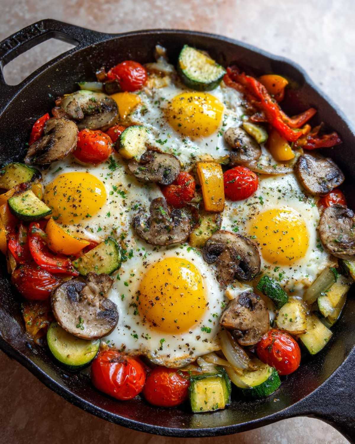 Loaded Veggie Breakfast Skillet - detail 3