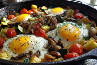 Loaded Veggie Breakfast Skillet