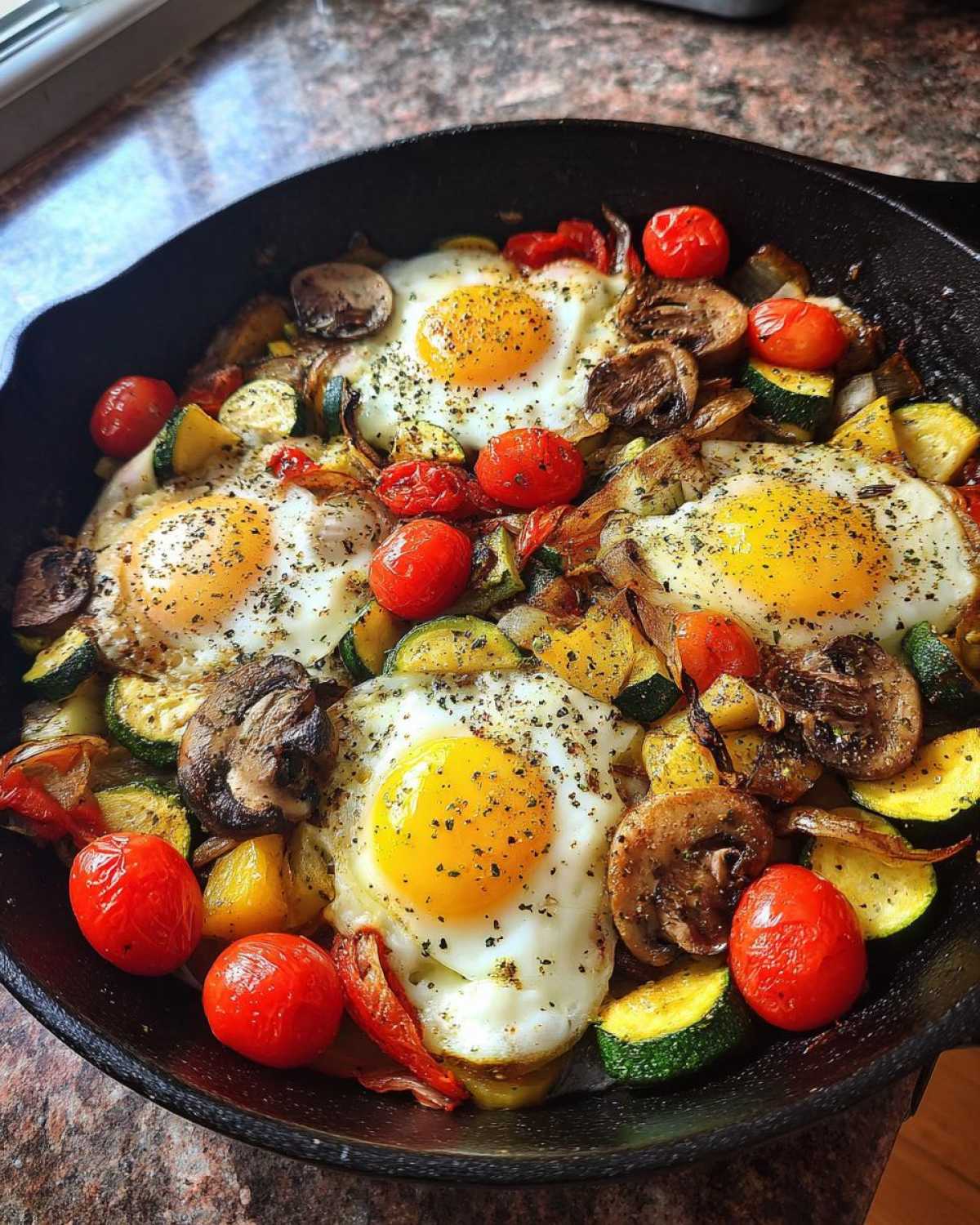 Loaded Veggie Breakfast Skillet - detail 4