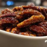 Maple Candied Pecans