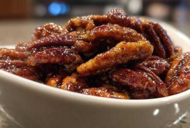 Maple Candied Pecans