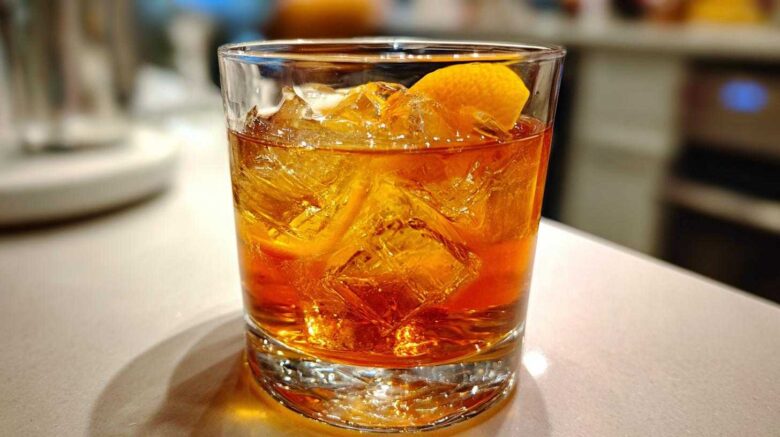 Maple Old Fashioned Cocktail
