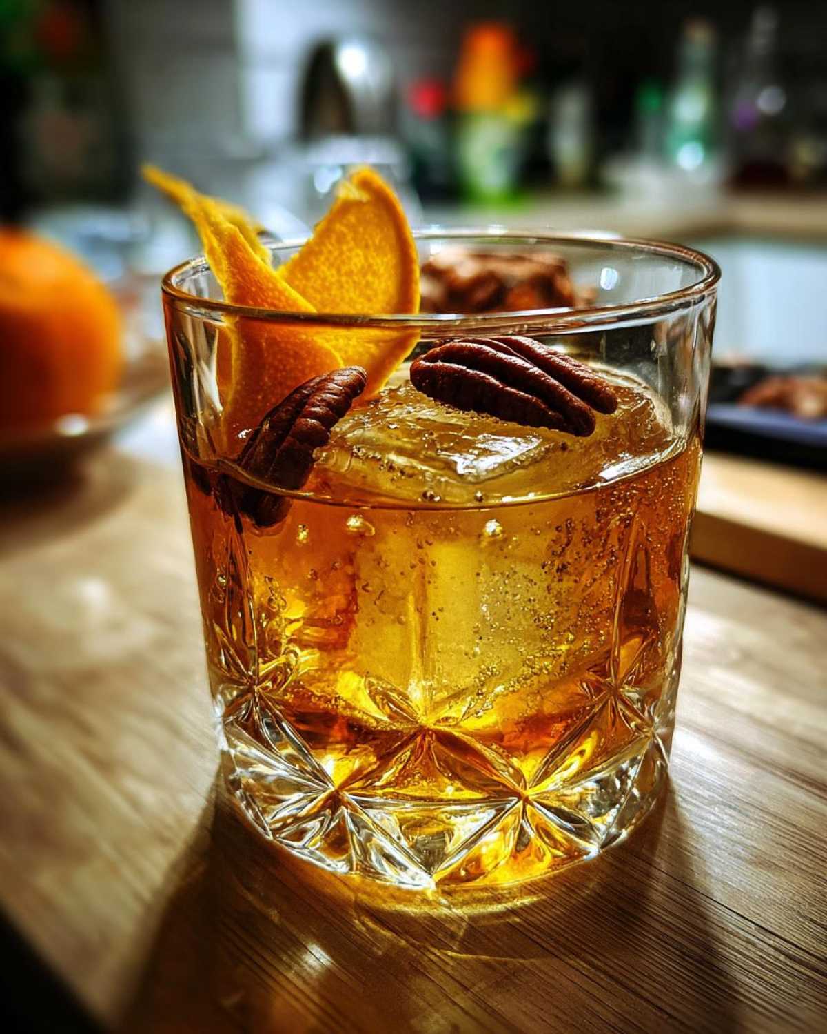 Maple Pecan Old Fashioned - detail 2