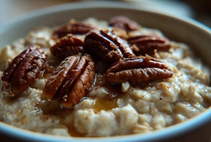Maple Pecan Overnight Oats