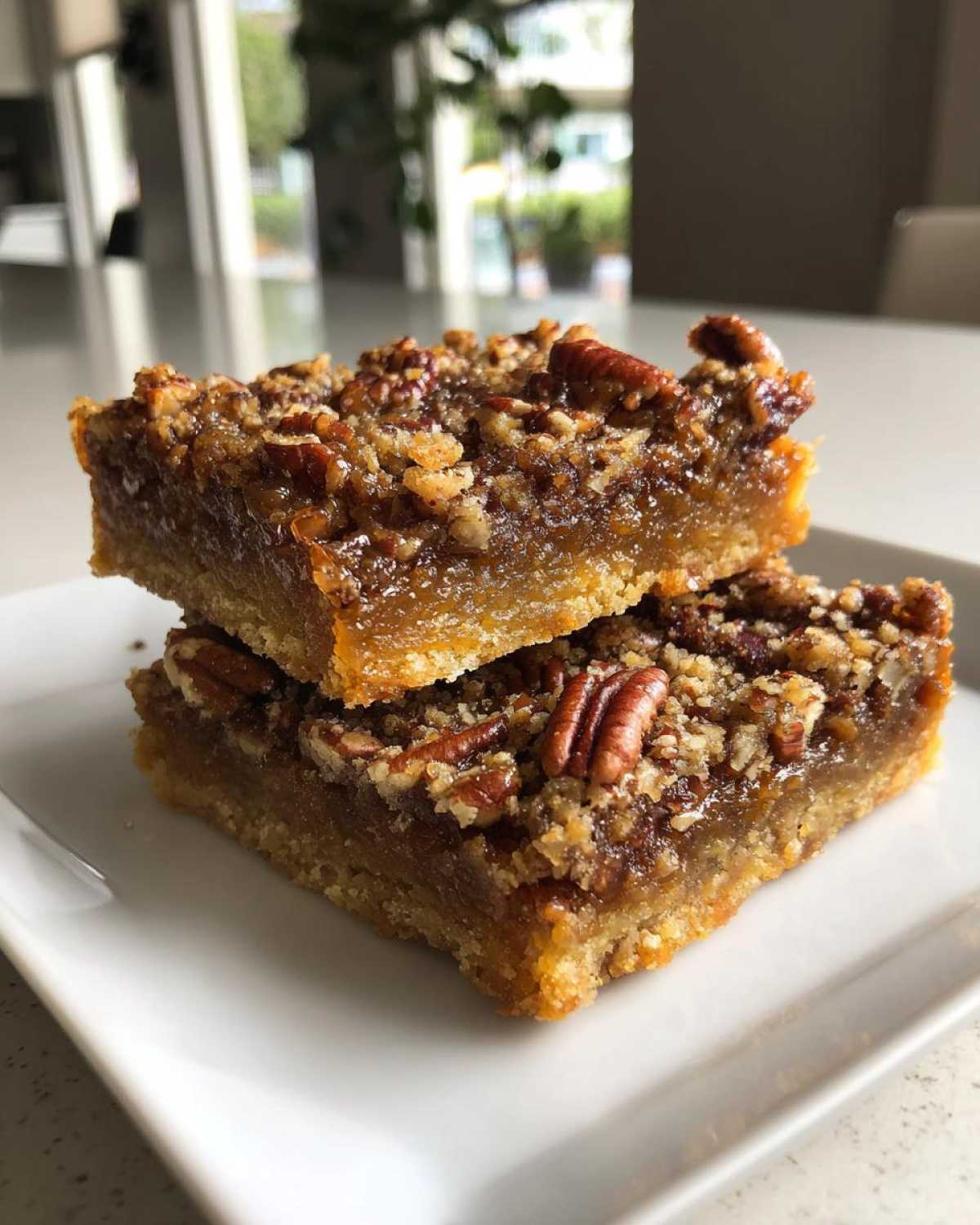 Maple Pecan Pie Bars - detail 1