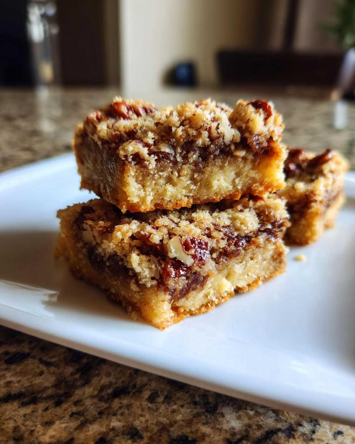 Maple Pecan Pie Bars - detail 2
