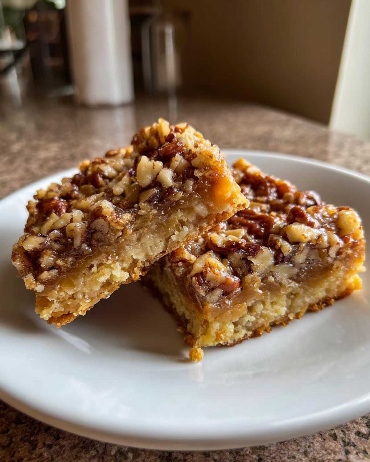 Maple Pecan Pie Bars - detail 3