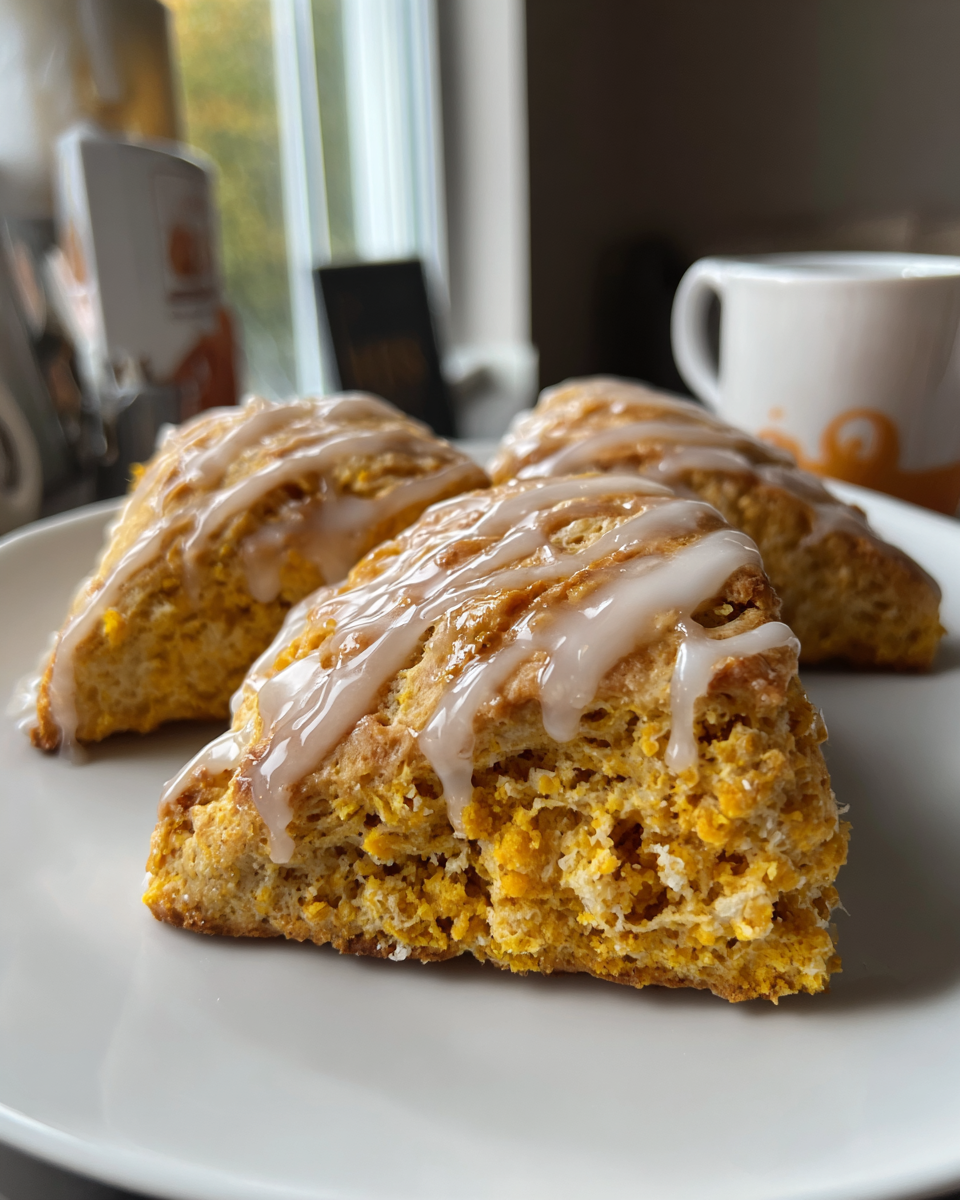 Maple Pumpkin Scones - detail 1
