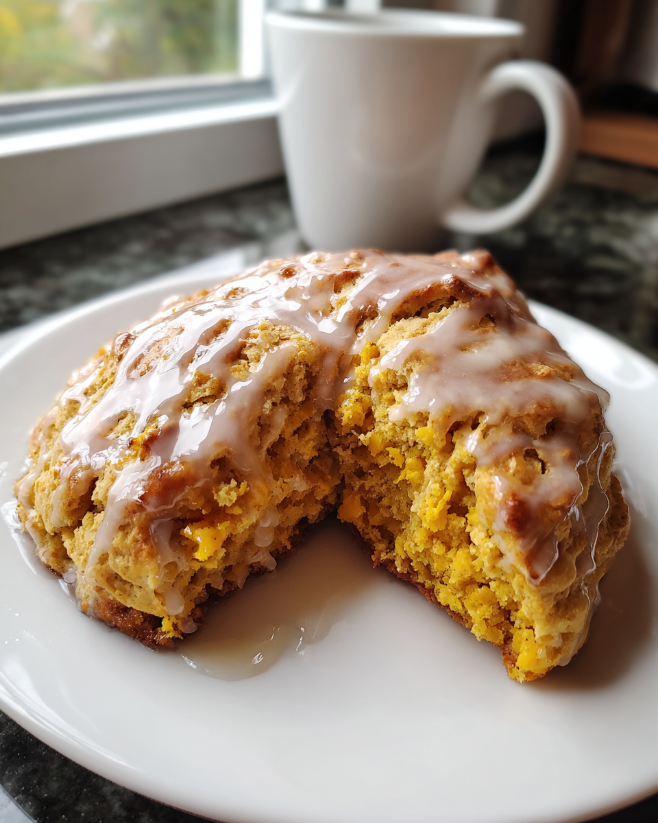 Maple Pumpkin Scones - detail 2