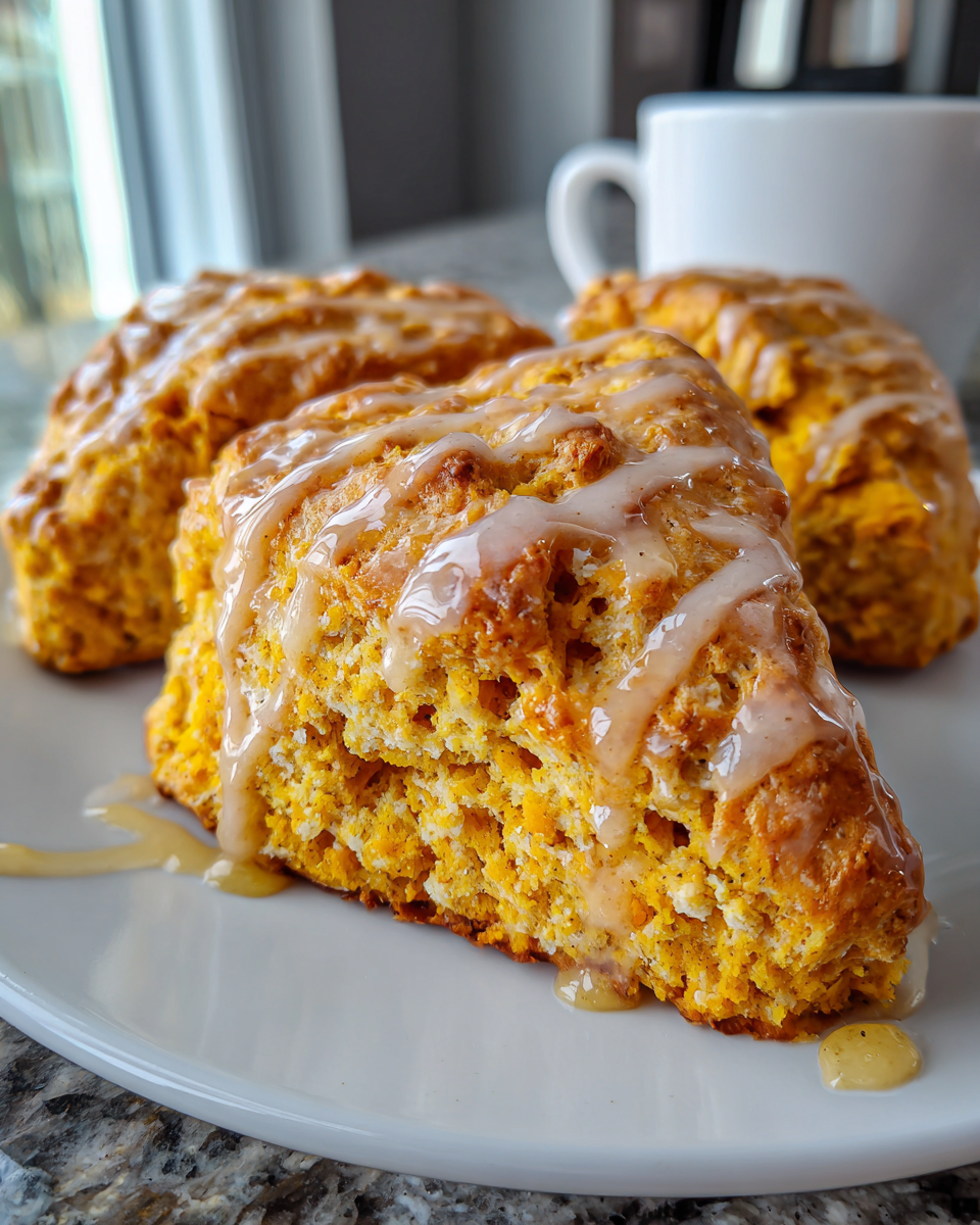 Maple Pumpkin Scones - detail 3