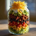 Mason Jar Taco Salad