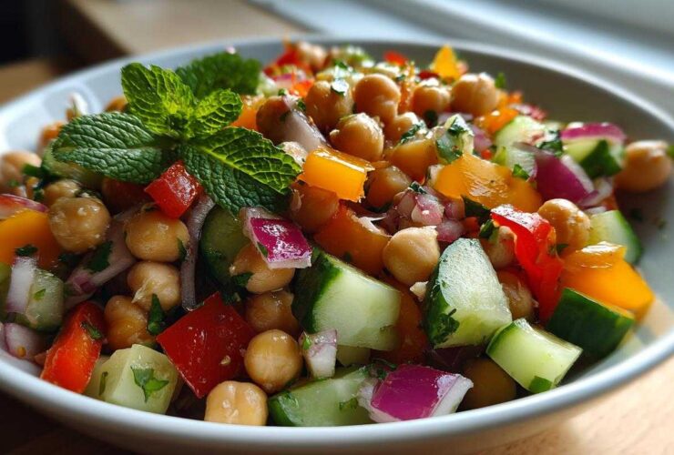 Mediterranean Chickpea Salad