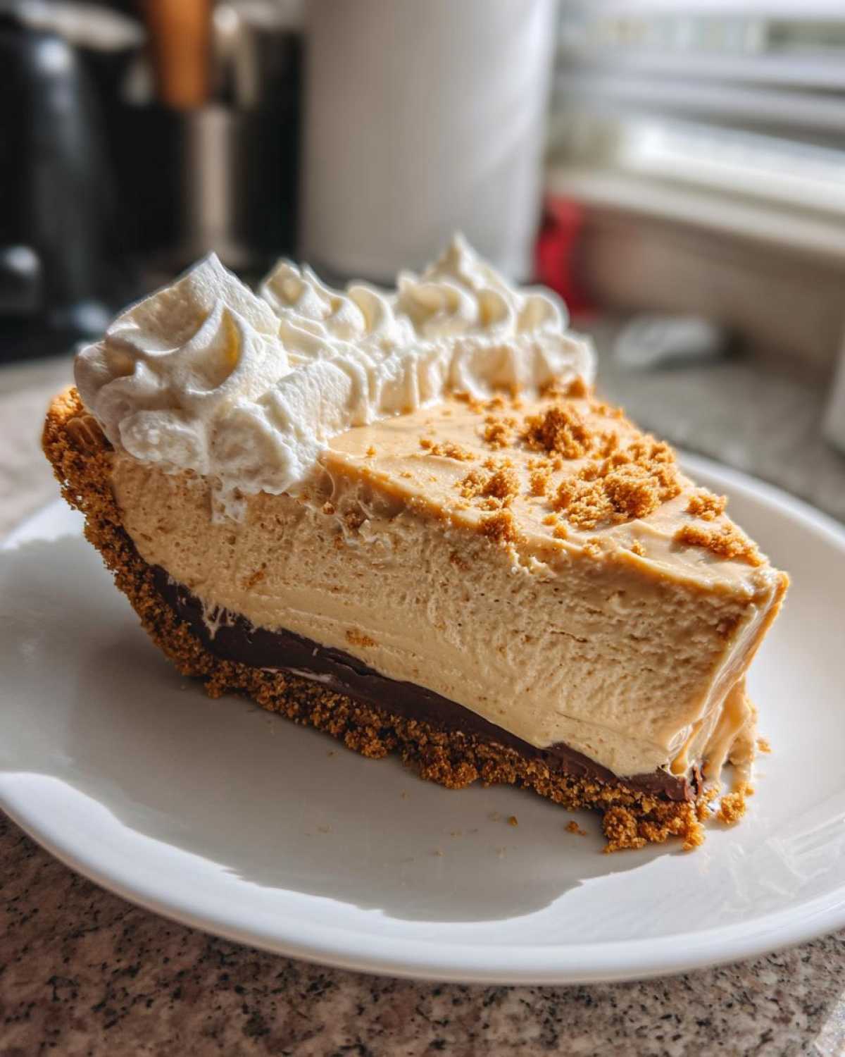 No-Bake Peanut Butter Pie - detail 2