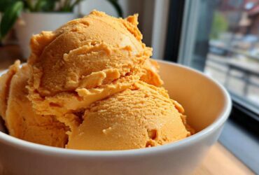 No-Churn Pumpkin Ice Cream