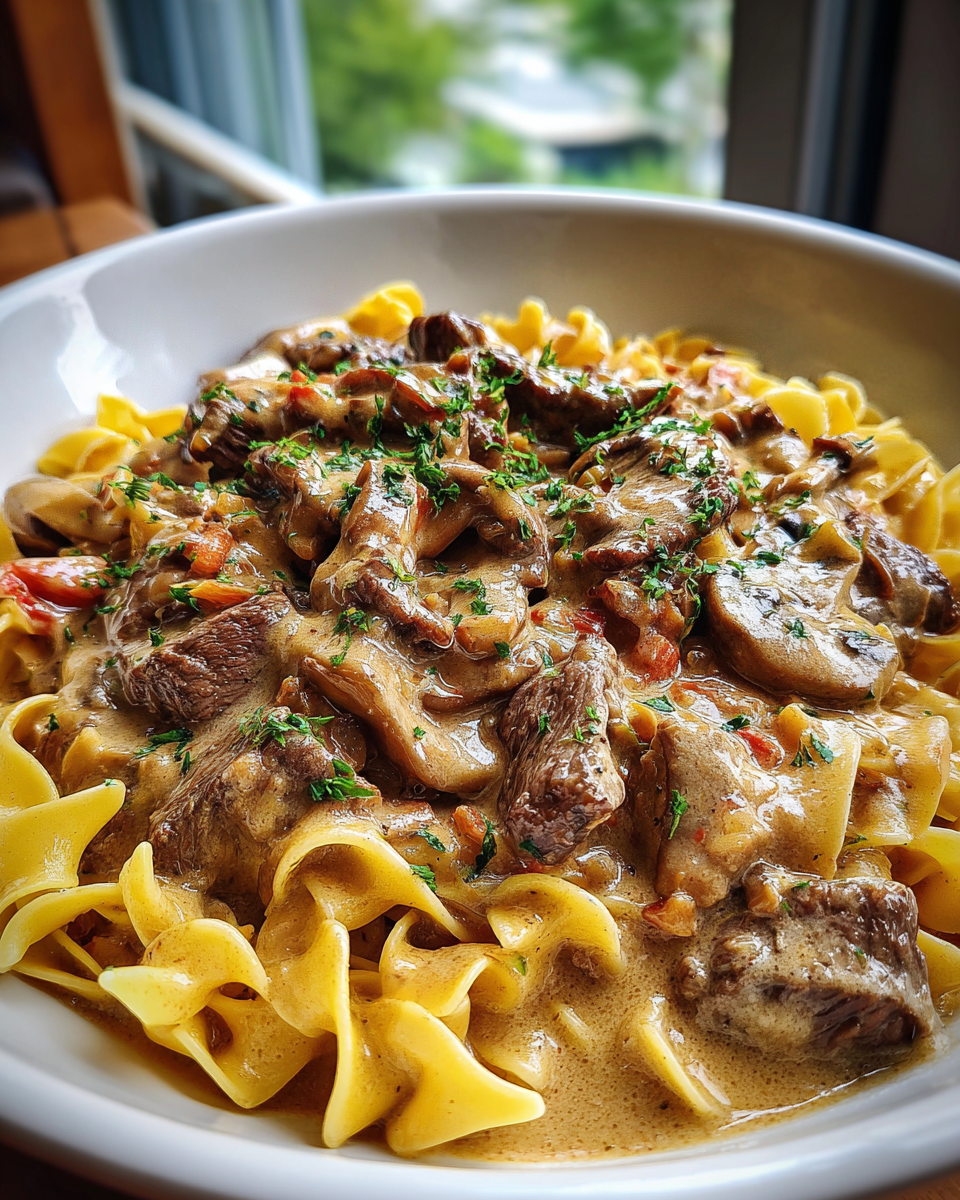 One-Pot Beef Stroganoff - detail 4