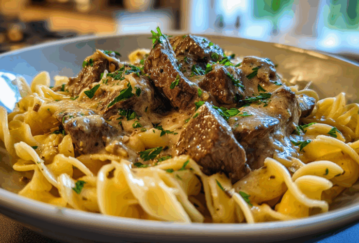 One-Pot Beef Stroganoff
