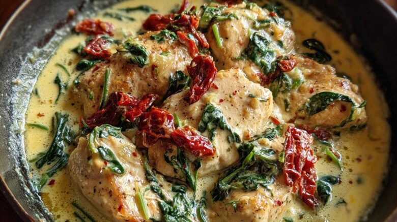 One-Pot Creamy Tuscan Chicken