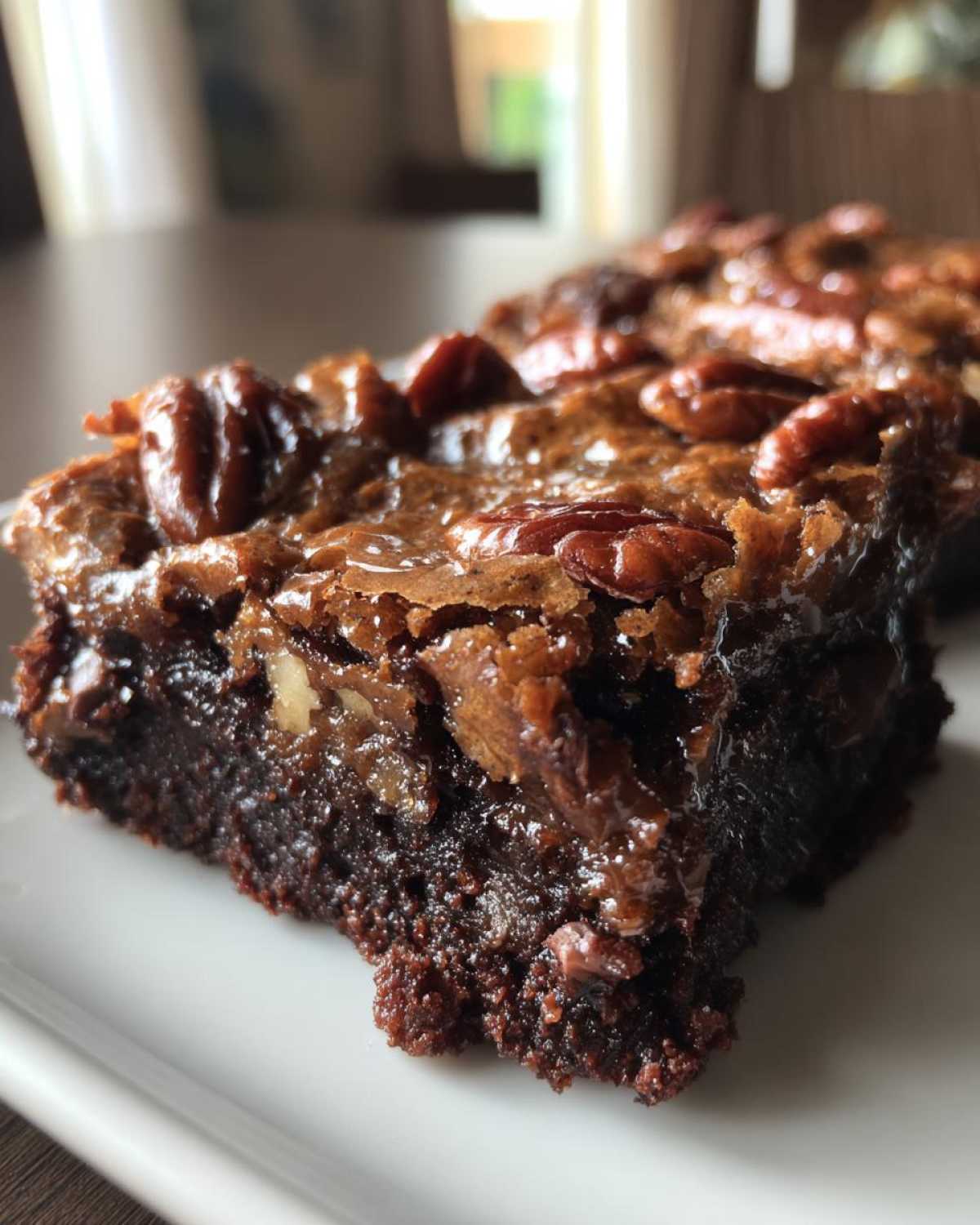 Pecan Pie Brownies - detail 1