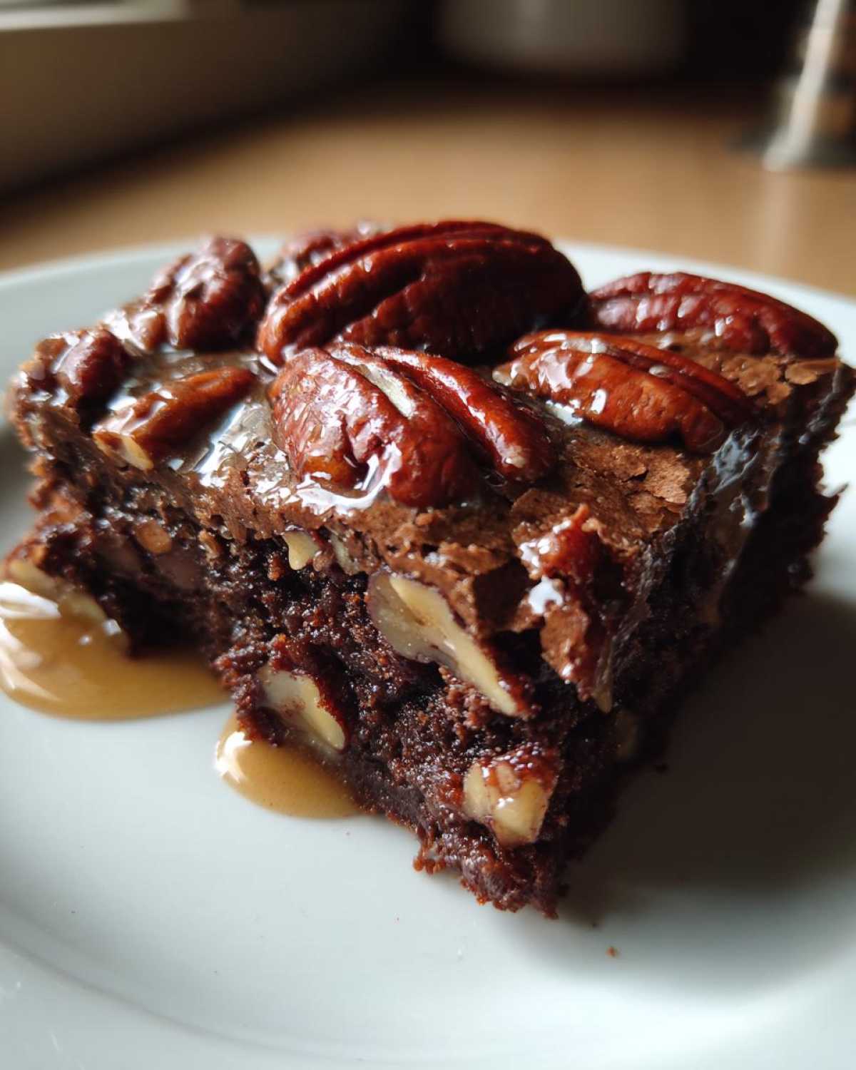 Pecan Pie Brownies - detail 3