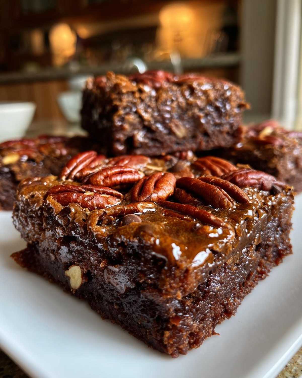 Pecan Pie Brownies - detail 4