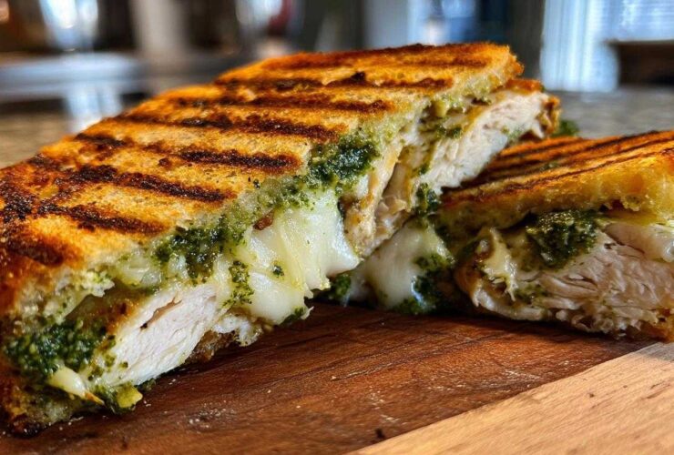 Pesto Chicken Panini