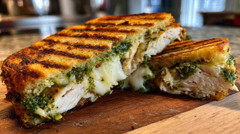 Pesto Chicken Panini