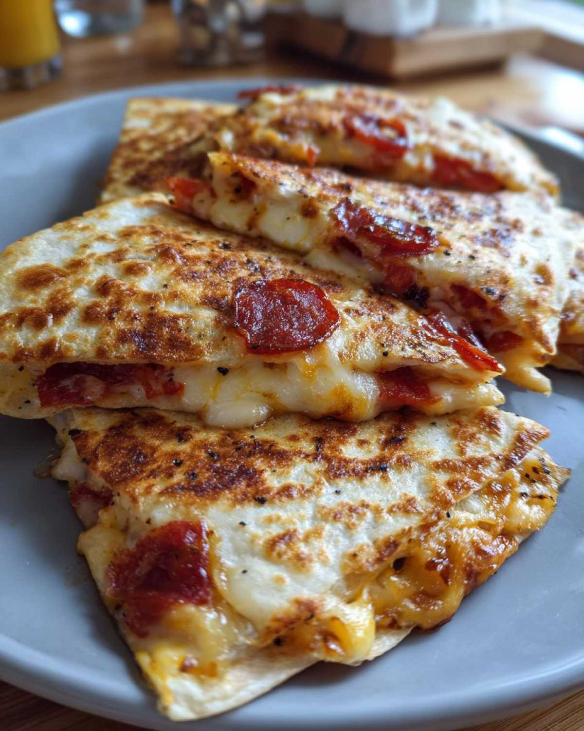 Pizza Quesadillas - detail 2