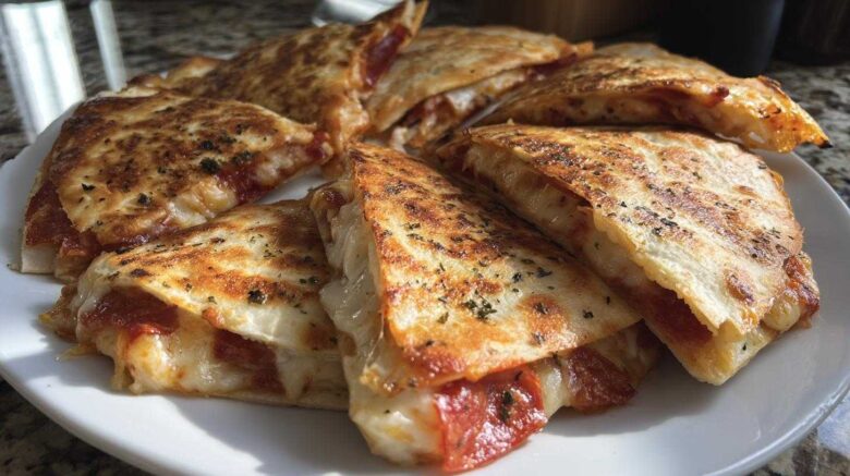 Pizza Quesadillas