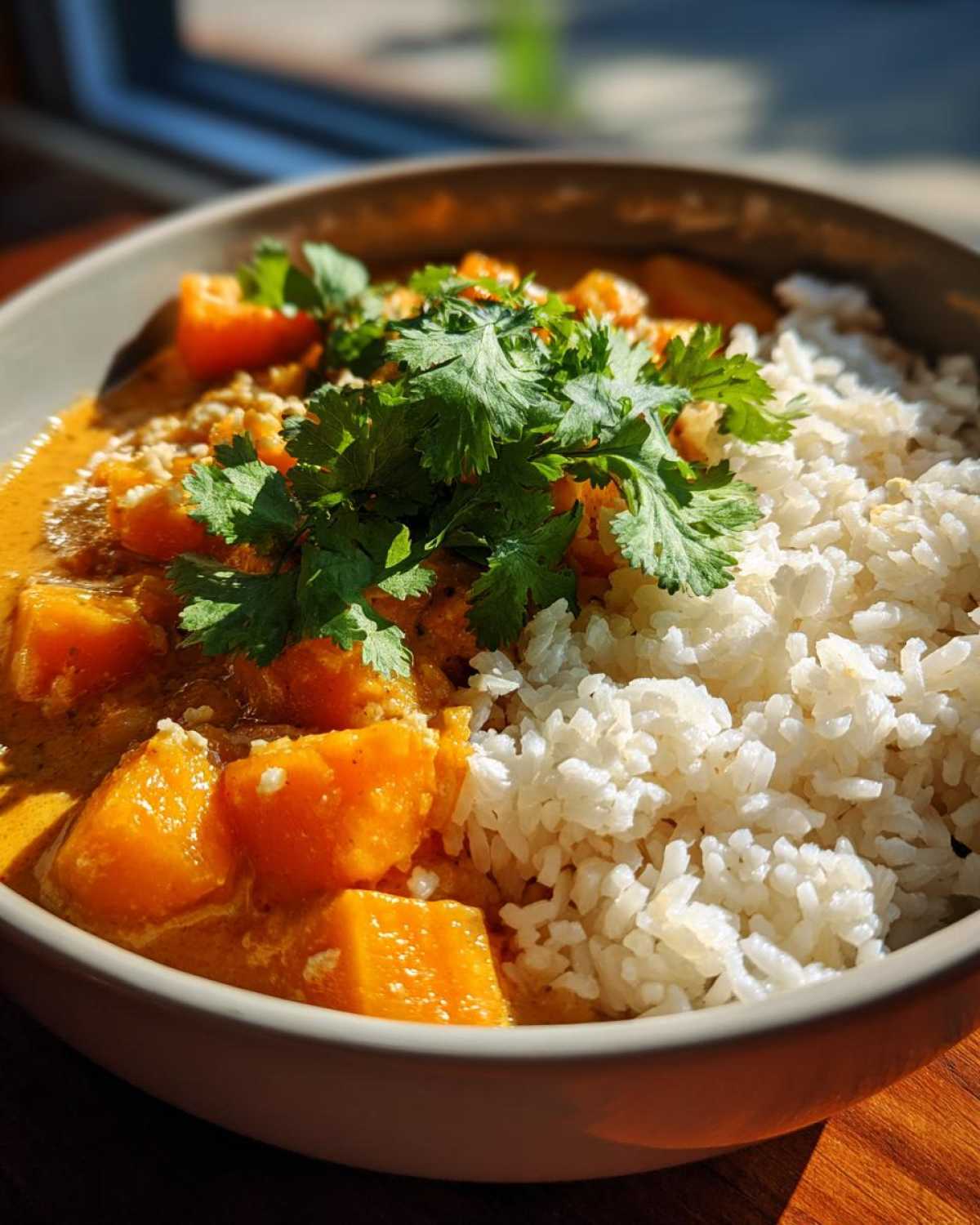 Pumpkin Coconut Curry - detail 4