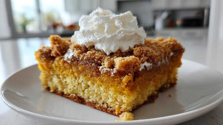 Pumpkin Dump Cake